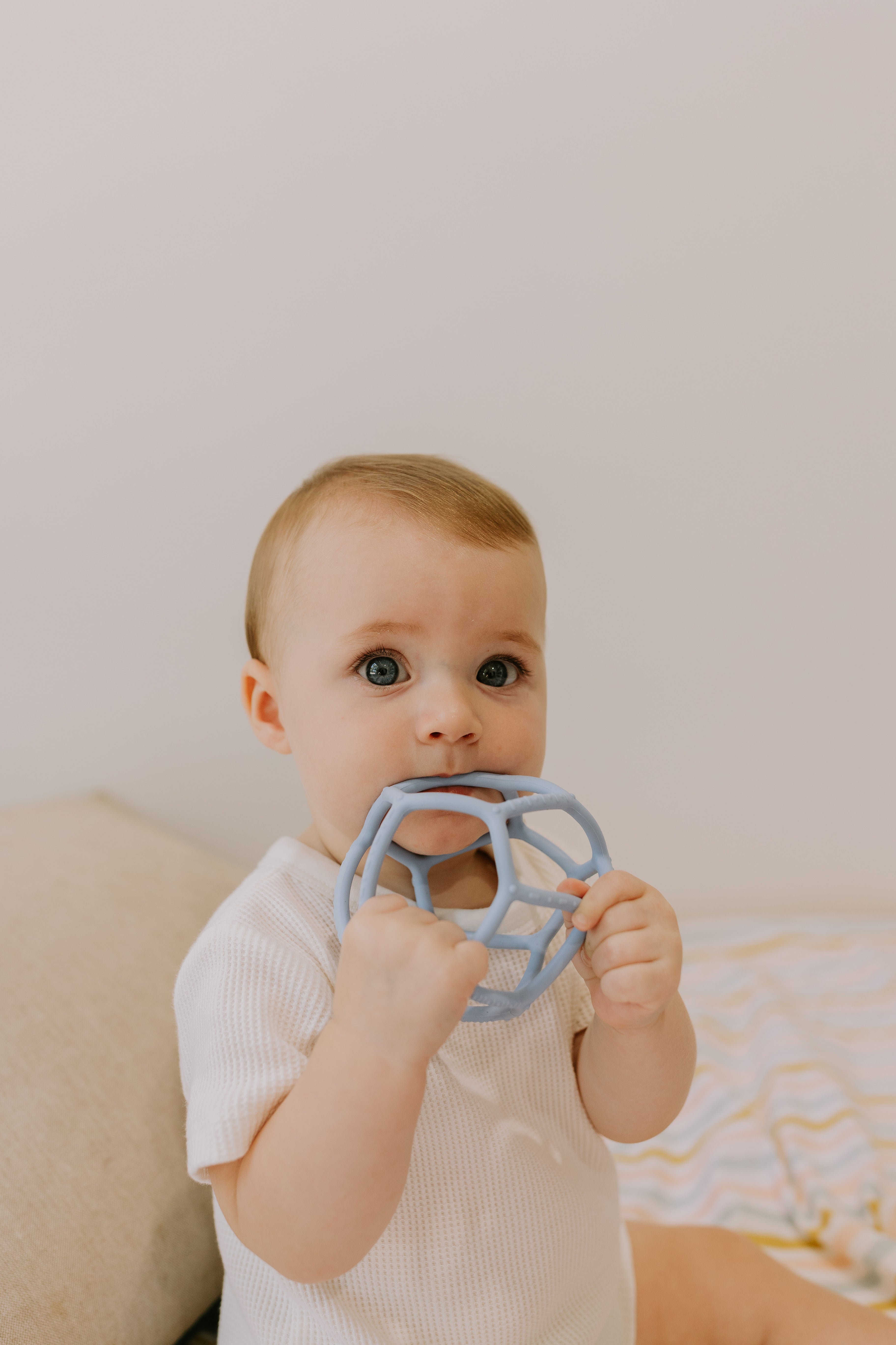 Jellystone Designs | Teething Ball Blue