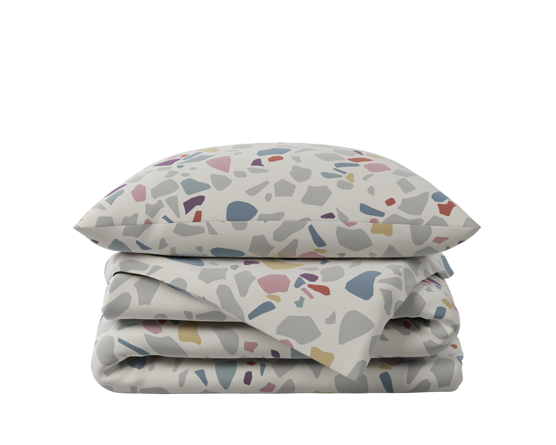 Hibboux | Terrazo Sand Duvet Cover Set