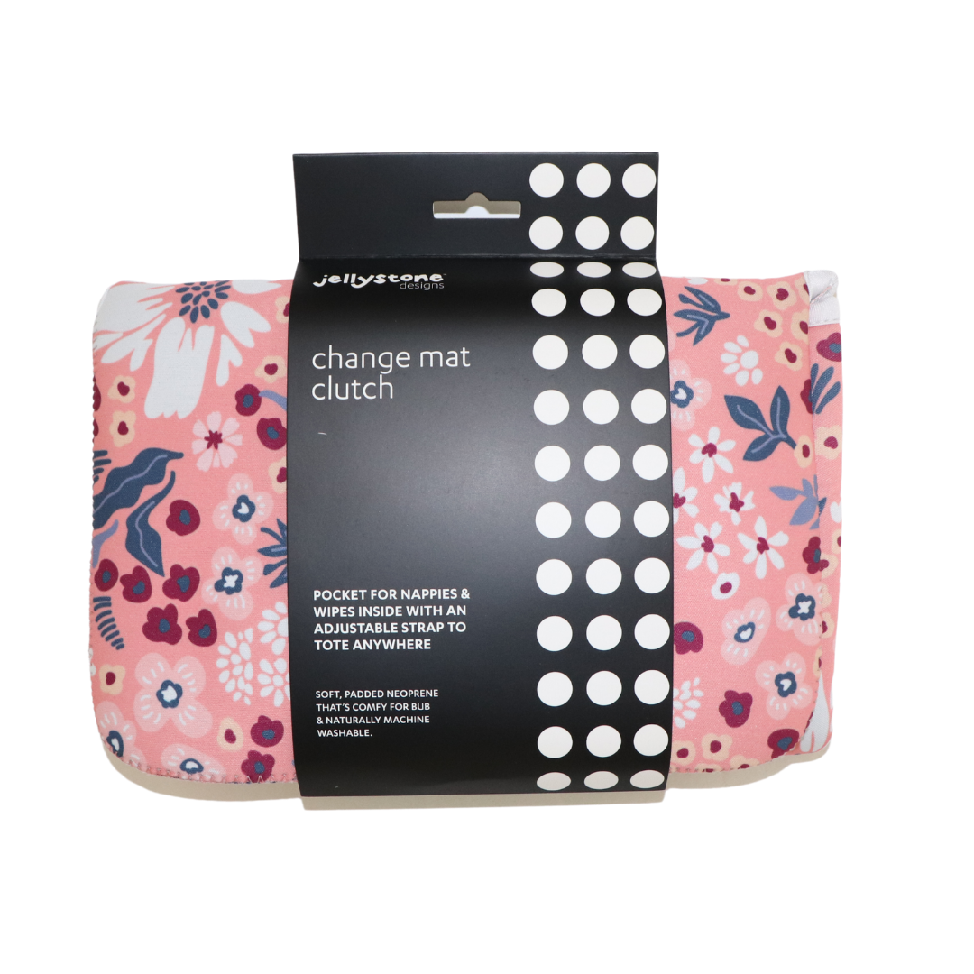 Jellystone Designs | Waterproof Changing Mat With Flowers