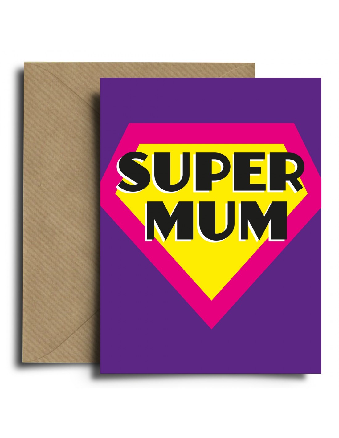 Speard The Magic | Super Mum Greeting Card