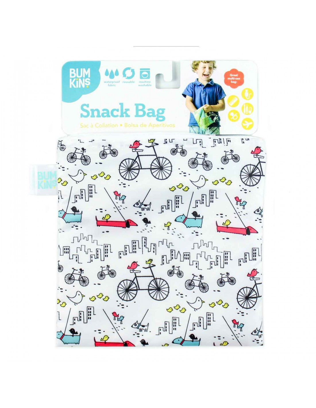 Bumkins | Snack Bag Urban Bird