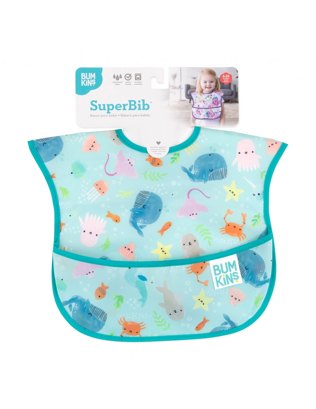 Bumkins | Ocean Life bib